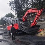 Hot selling Rail Car Coal Unloader STX-220