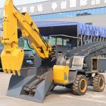 Wheel Mucking Loader For Coal Mine Shante ZWY-60/22T