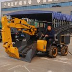 Wheel Mucking Loader For Coal Mine Shante ZWY-80/22T