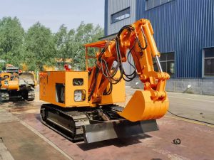 Pre operation inspection of mining excavators f...